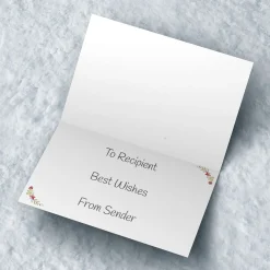 Card Factory Multi Photo Christmas Thank You Card - 4 Photos