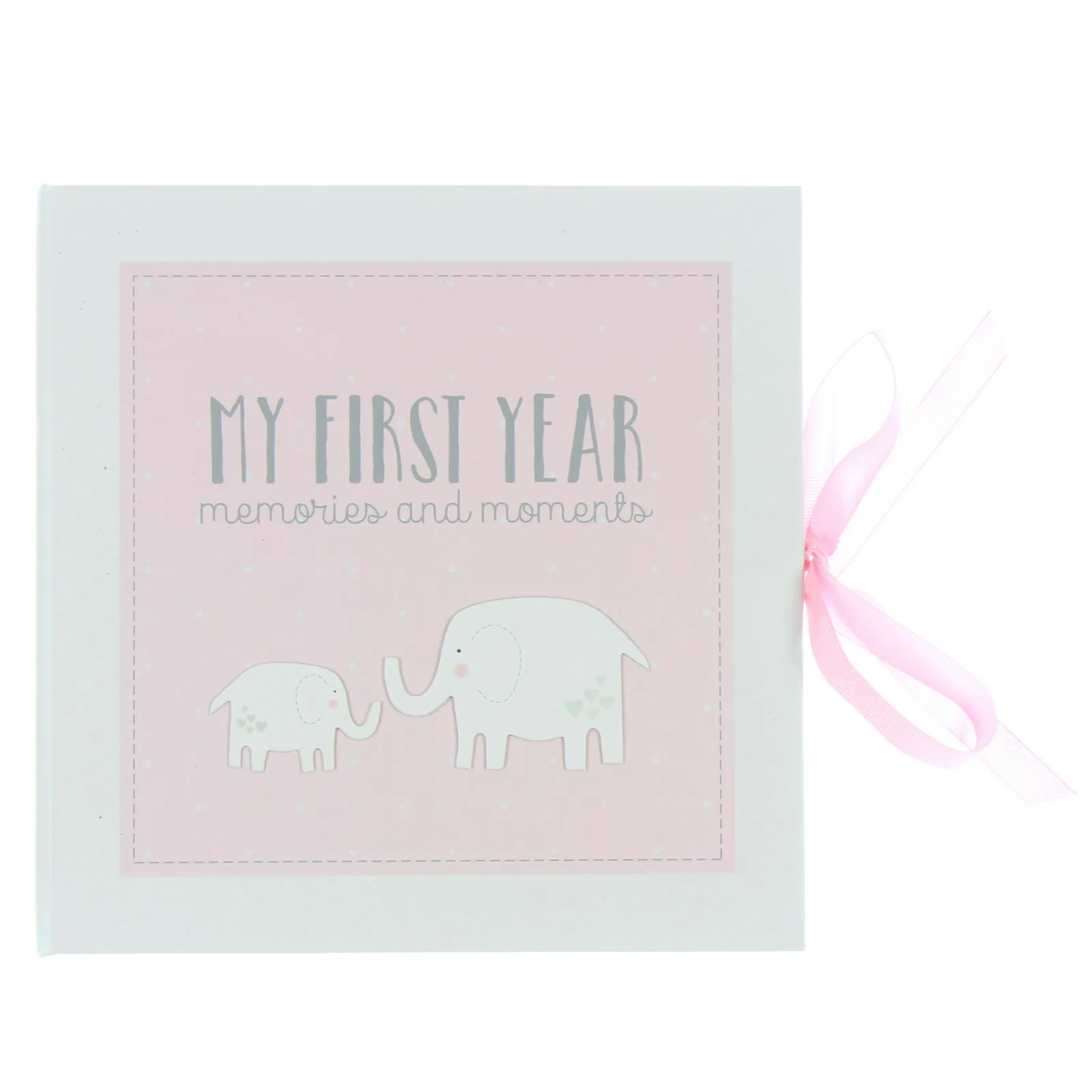 Card Factory My First Year Record Book - Pink