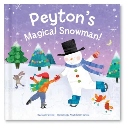 Kids Card Factory My Magical Snowman Softcover Personalised Book