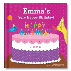 My Very Happy Birthday! Personalised Pink Storybook Kids Books|Gifts For Kids