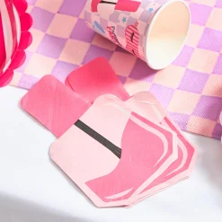 Online Nail Varnish Paper Napkins - Pack of 16 Tableware|Birthday Party