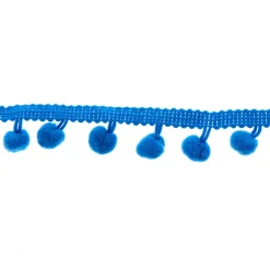 Kids Card Factory Navy Blue Pom Pom Ribbon Trim