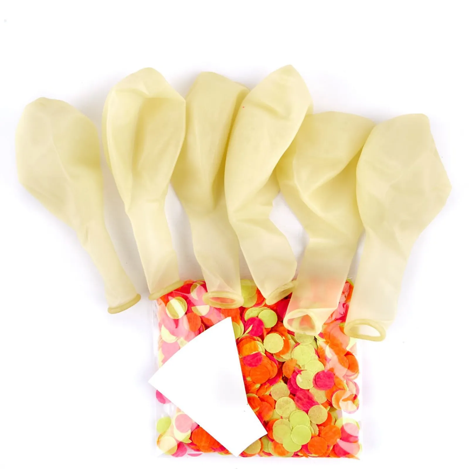 Sale Neon Confetti Balloons - Pack Of 6 Wedding Party|Hen Party