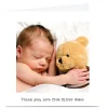 Sale New Baby Photo Card - Thank You Premium Square|Thank You