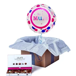 Card Factory No. 1 Mum Balloon & Lindt Chocolates