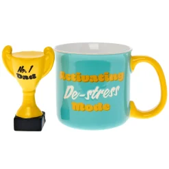 Card Factory No.1 Dad Sip & Squeeze De-Stress Set