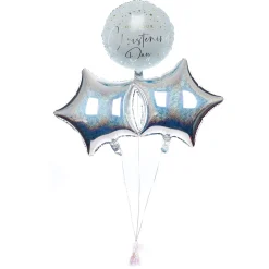 New On Your Christening Day Balloon Bouquet - DELIVERED INFLATED! Kids Christening Party|Balloons For Kids
