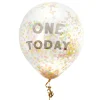 Kids Card Factory One Today 1st Birthday latex Confetti Balloons - Pack of 5