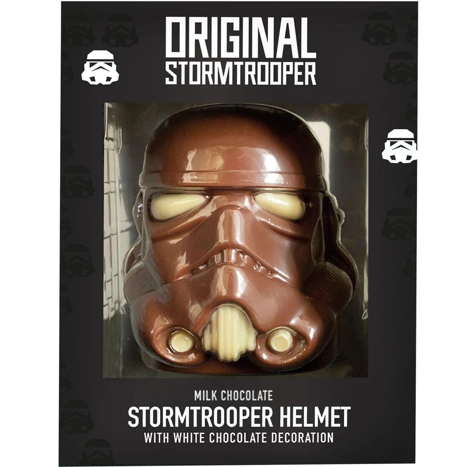 Card Factory Original Storm Trooper Milk Chocolate Helmet