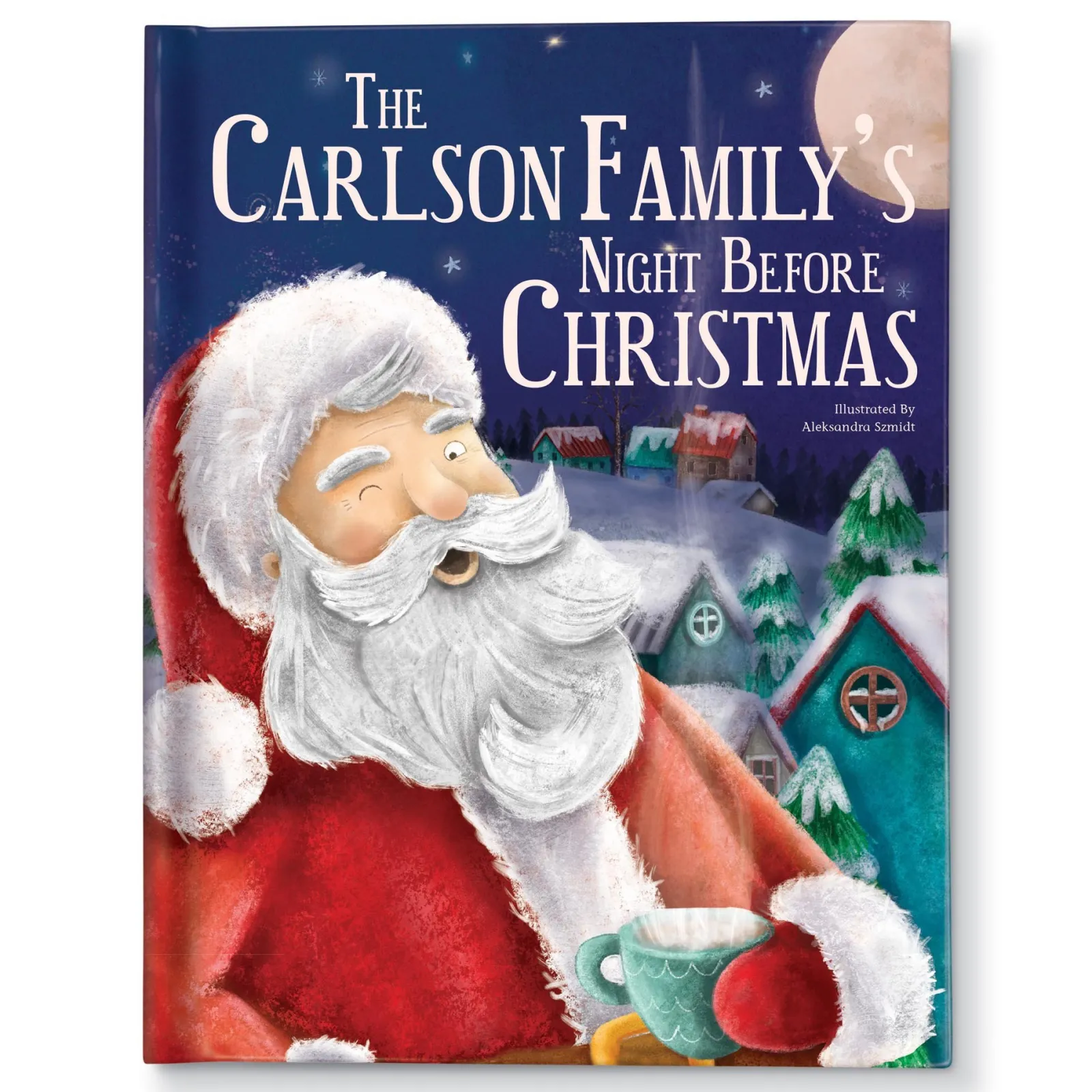 Kids Card Factory Our Family’s Night Before Christmas Softcover Personalised Book