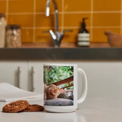 New 15oz Ceramic Full Photo Mug Personalised Mugs|Photo Gifts