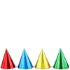 Card Factory Pack Of 8 Party Hats - Holographic
