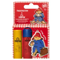 Kids Card Factory Paddington x Dr.PAWPAW Original & Strawberry Jam Lip Balm Duo