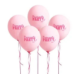 Best Pamper Party 12-Inch Latex Balloons - Pack of 5 Kids Balloons For Kids|Multipack Balloons