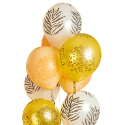 Card Factory Party Animals Birthday Tableware & Decorations Bundle -10 Guests