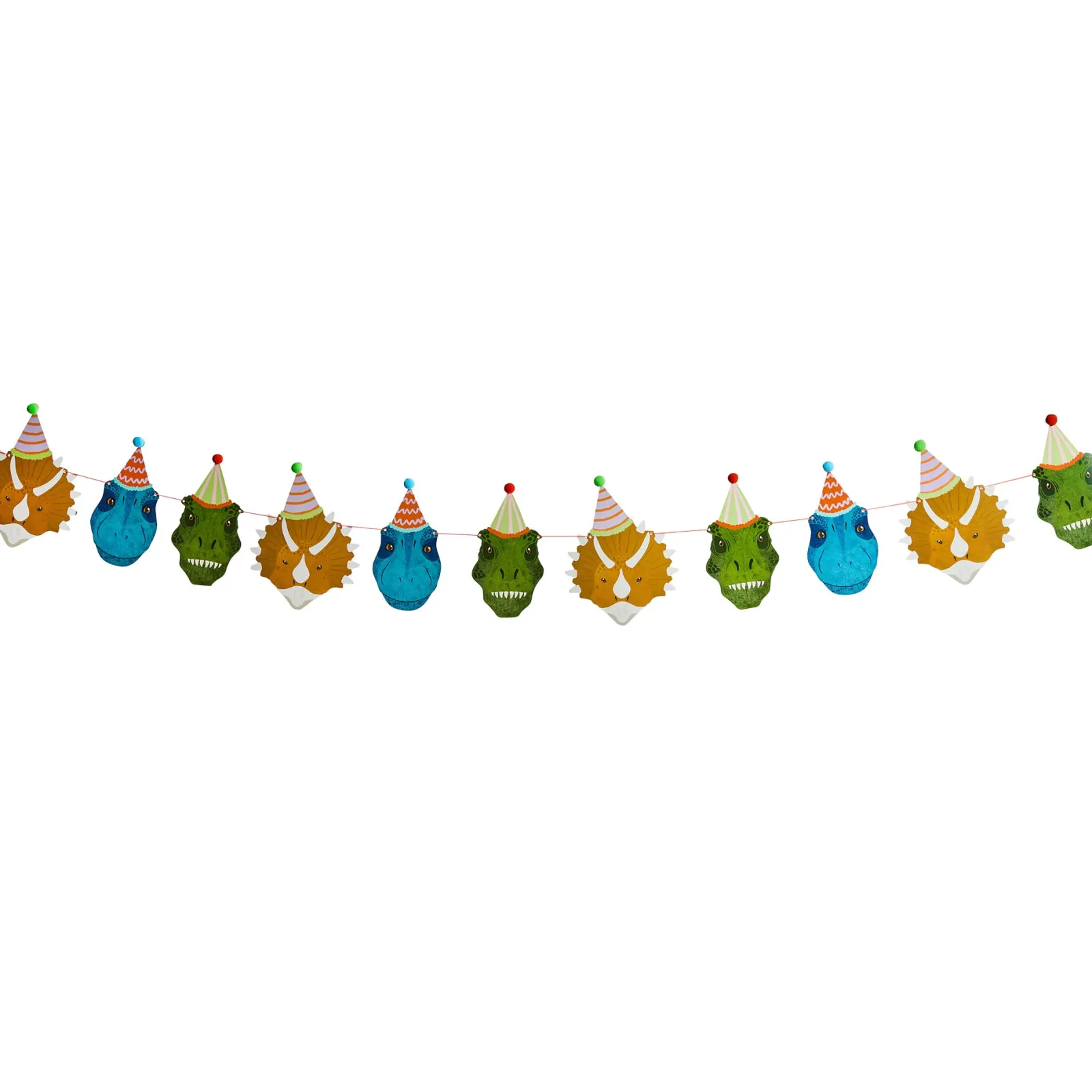 Card Factory Party Dinosaur Card Garland