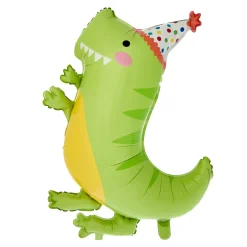 Hot Party Dinosaur 33-Inch Foil Helium Balloon Birthday Party|Balloons For Him