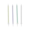 Sale Pastel Skinny Cake Candles - Pack of 12 Cake Candles|Birthday Party