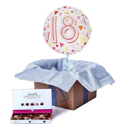 Best Pastel Triangles 18th Birthday Balloon & Lindt Chocolates 18Th Birthday|Balloons For Her