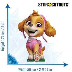 Card Factory Paw Patrol Skye Medium Cardboard Cutout