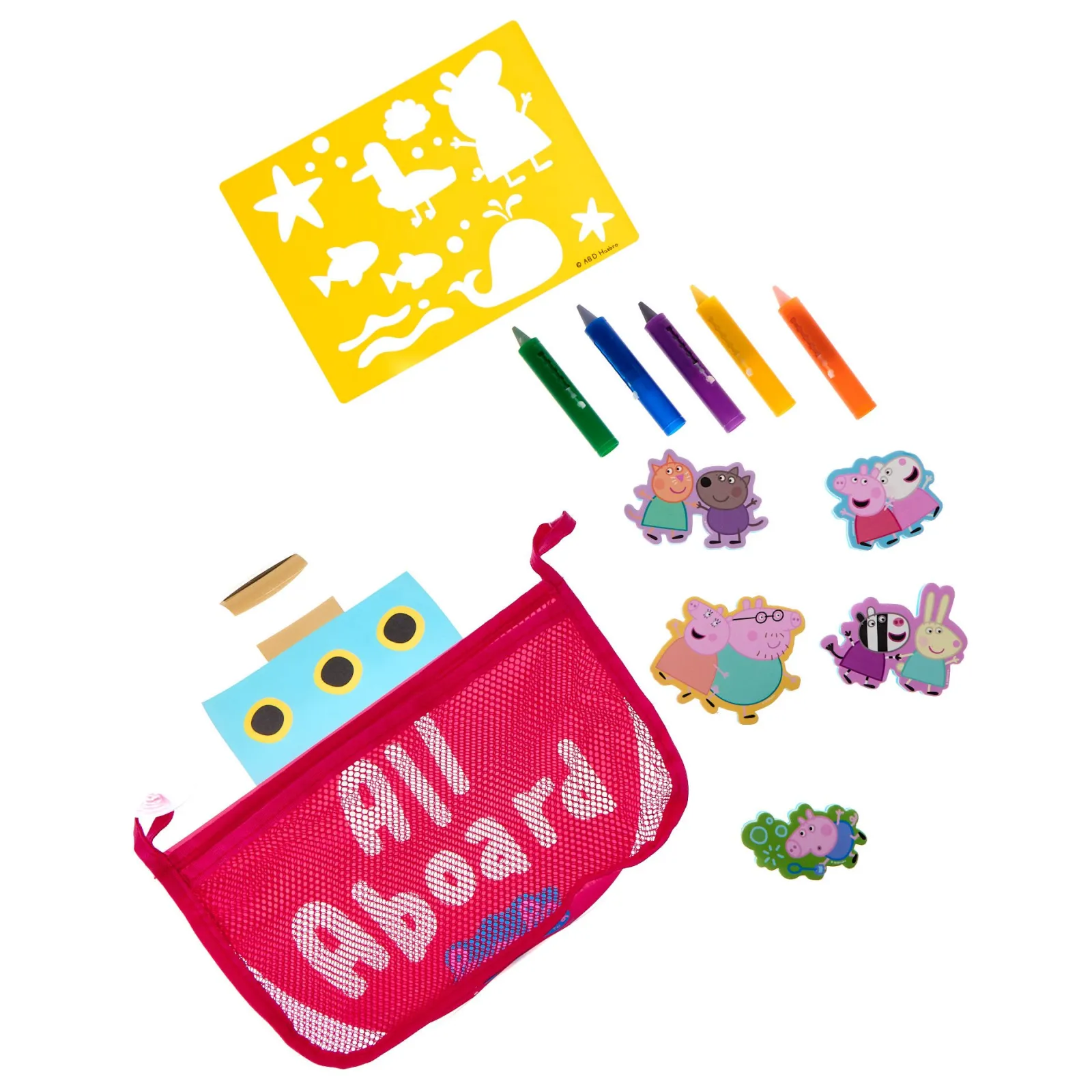 Kids Card Factory Peppa Pig Bathtime Play Set