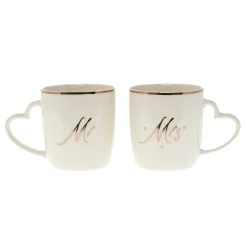 Card Factory Perfectly Matched Mr & Mrs Twin Mug Set