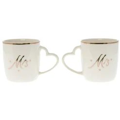 Card Factory Perfectly Matched Mrs & Mrs Twin Mug Set