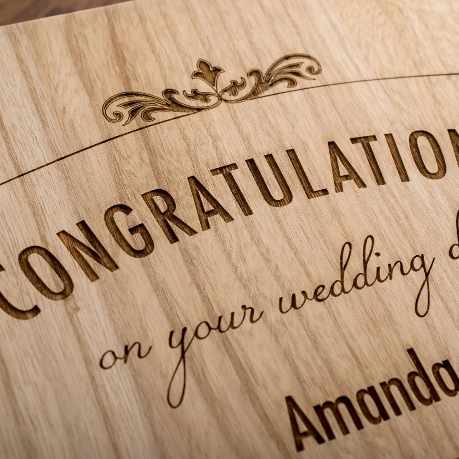 New Personalised 3 Bottle Luxury Wooden Wine Box - Wedding Day Congratulations Graduation Gifts|Engagement Gifts