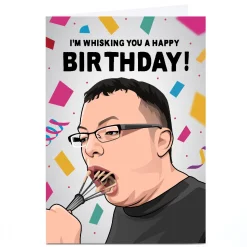 Personalised All Things Banter Birthday Card - Whisking You Happy Birthday Trending|Funny