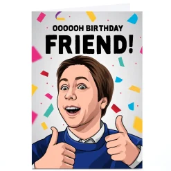 Card Factory Personalised All Things Banter Birthday Card - Oooooh Friend