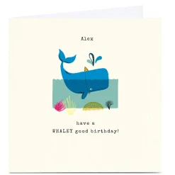 Kids Card Factory Personalised Andrew Thornton Birthday Card - Whaley Good