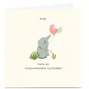 Kids Card Factory Personalised Andrew Thornton Birthday Card - Elephantastic