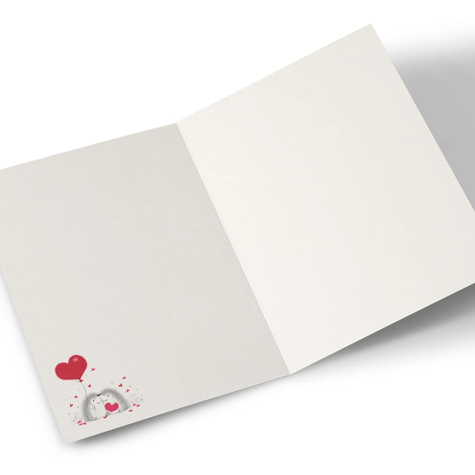 Clearance Personalised Anniversary Card - Perfect Hedgehog Pair Congratulations|Anniversary