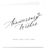 Best Personalised Anniversary Card - Anniversary Wishes Premium Square|Anniversary