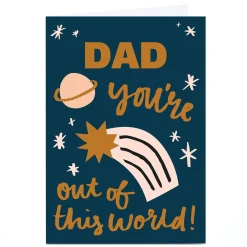 Card Factory Personalised Ashley Le Quere Card - Out of this World
