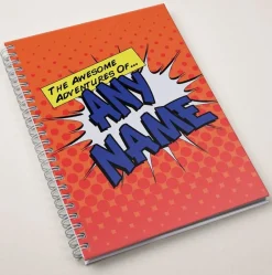Hot Personalised Awesome Adventures Notebook Personalised Notebooks And Stationery|Notebooks & Stationery