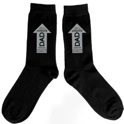 Card Factory Personalised Awesome Dad Men's Socks