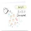 Online Personalised Baby Shower Invitation - Watering Can Premium Square|New Baby