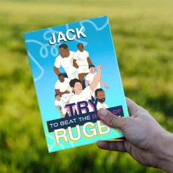 Outlet Personalised Beat The Book Rugby Quiz Book Books|Gifts For Him