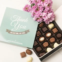 Hot Personalised Belgian Chocolates - Thank You Chocolate & Sweets|Gifts For Couples