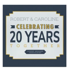 Online Personalised Belgian Chocolates - Celebrate Together Chocolate & Sweets|Anniversary Gifts