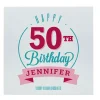 Personalised Belgian Chocolates - Happy 50th Birthday 50Th Birthday|Chocolate & Sweets