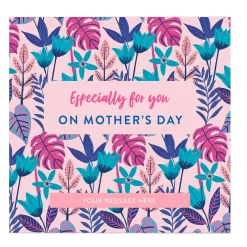 Personalised Belgian Chocolates - Tropical Florals Chocolate & Sweets|Gifts For Her