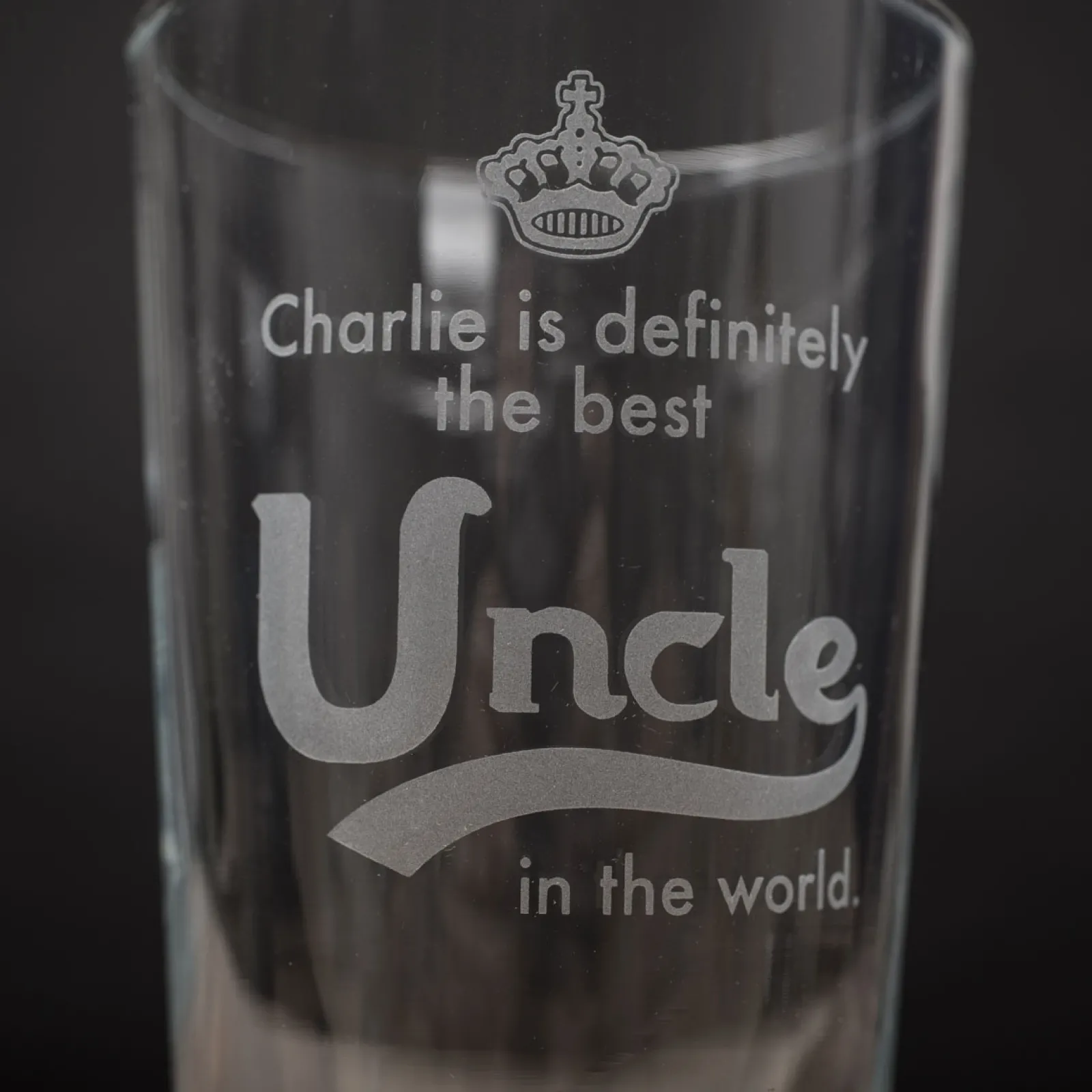 Online Personalised Best Uncle Pint Glass Personalised Glasses|Glassware