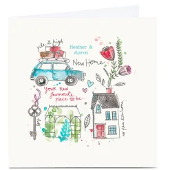 Card Factory Personalised Bev Hopwood New Home Card - Favourite Place