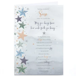 Card Factory Personalised Birthday Card - May You Always Know, Son