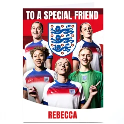 Kids Card Factory Personalised Birthday Card - Lionesses, Special Friend