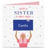 Clearance Personalised Birthday Card - To Shout About! For Sister|Birthday
