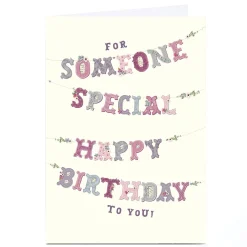 Card Factory Personalised Birthday Card - To Someone Special