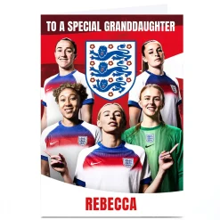 Kids Card Factory Personalised Birthday Card - Lionesses Special Granddaughter